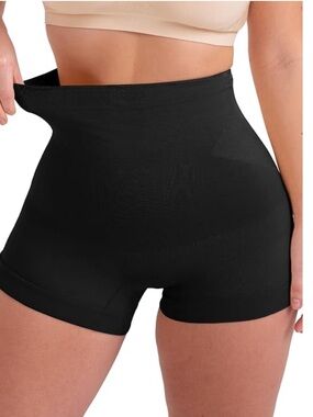 Empetur Tummy Control Shape wear shorts black, high-waisted seamless size M/L